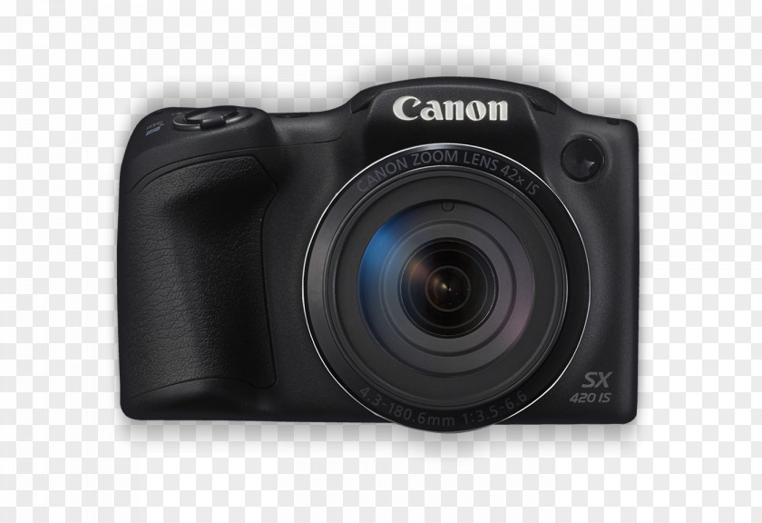 Camera Lens Point-and-shoot Canon Zoom 20 MP PNG