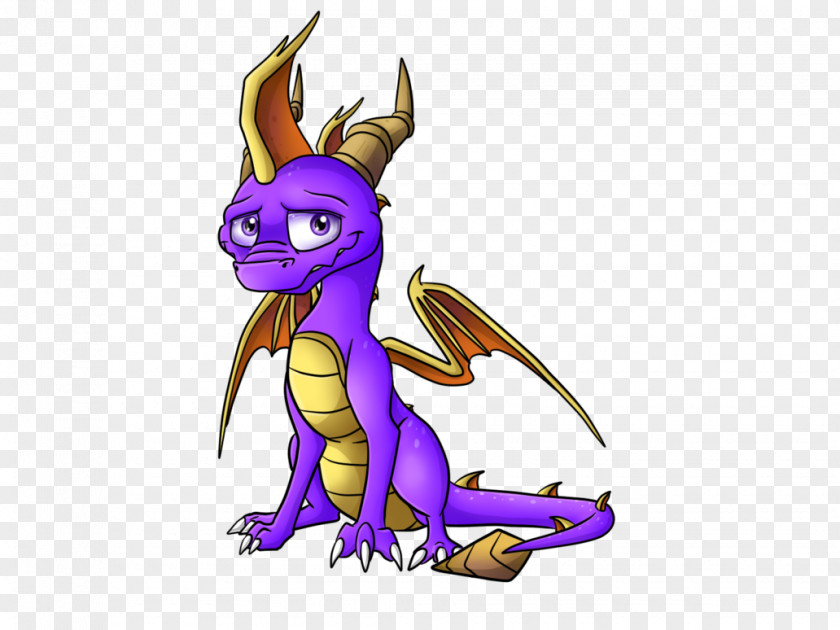 Dragon Spyro The Drawing Art PNG