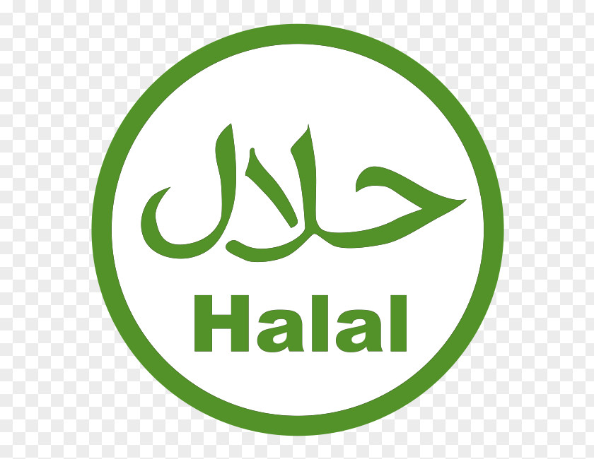 Halal Green Logo Color Food PNG