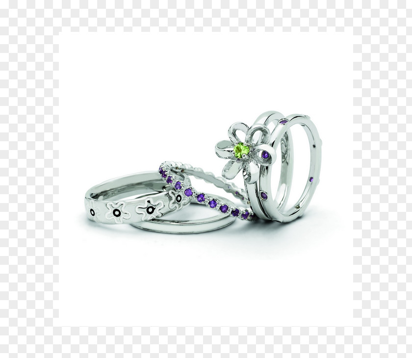 Ring Wedding Jewellery Gemstone Silver PNG