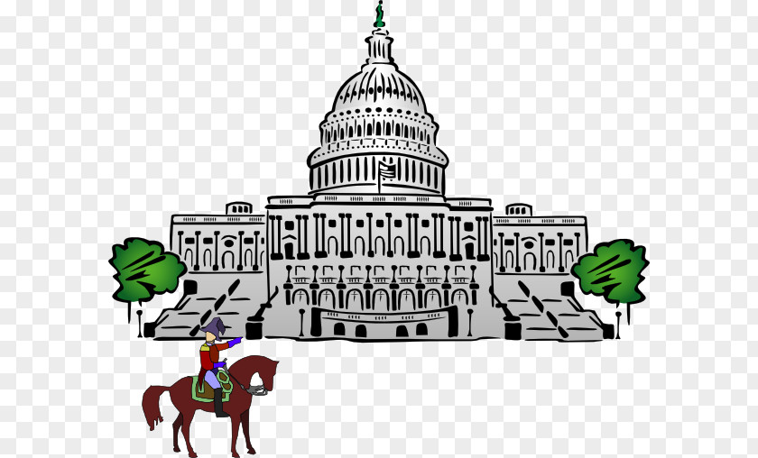 White House United States Capitol Dome Clip Art PNG