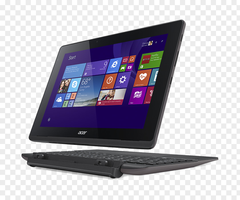 Laptop Acer Iconia Aspire Intel Atom 2-in-1 PC PNG