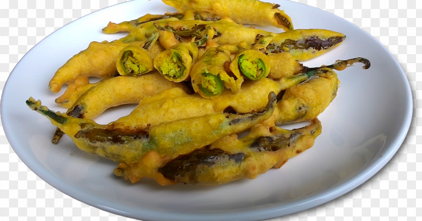Turmeric Finger Pakora Indian Cuisine Vegetarian Food PNG
