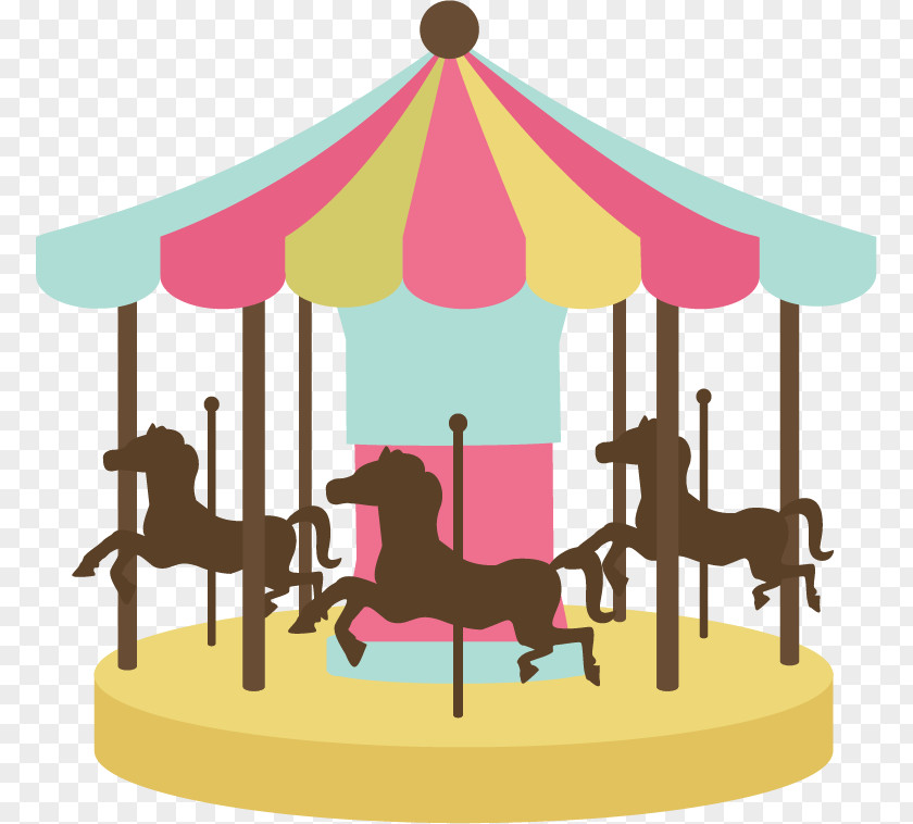 Amusement Cliparts Horse Carousel Ride Clip Art PNG