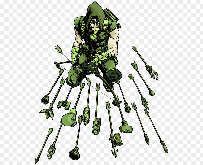 Batman Green Arrow Oliver Queen Trick Arrows PNG