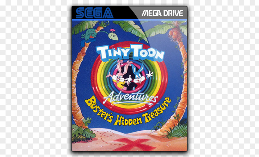 Hidden Treasures Tiny Toon Adventures: Buster's Treasure The Great Beanstalk Buster Bunny Elmyra Duff PNG