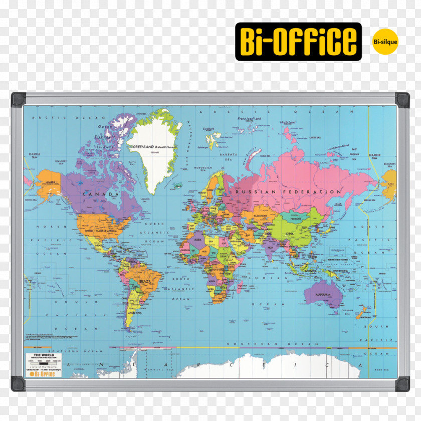 Map World Blue Picture Frames PNG