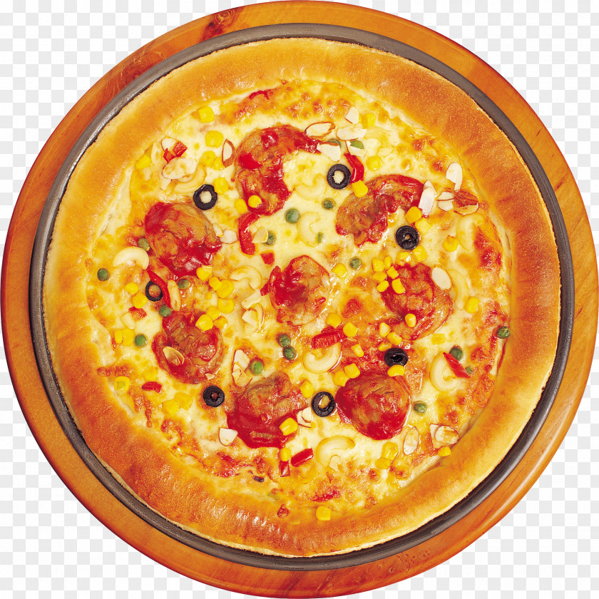 Pizza California-style Sicilian Quiche PNG