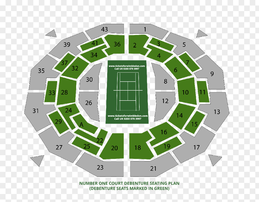 Tennis No. 1 Court 2017 Wimbledon Championships 2018 Centre PNG