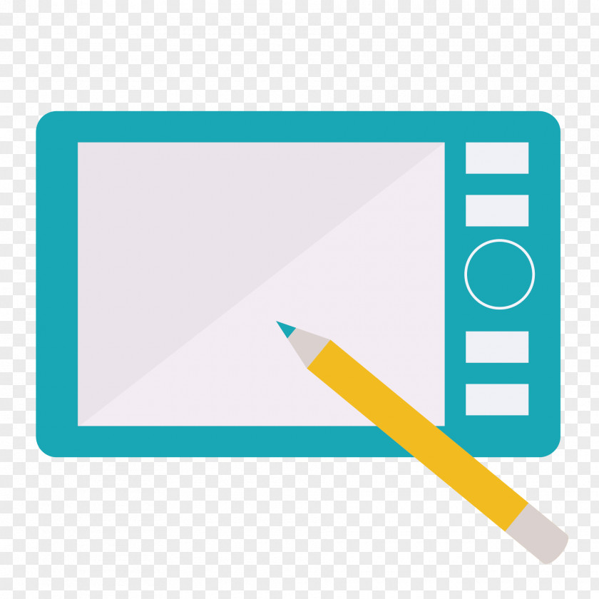 Vector Tablet And Pen User Experience User-centered Design Interface PNG