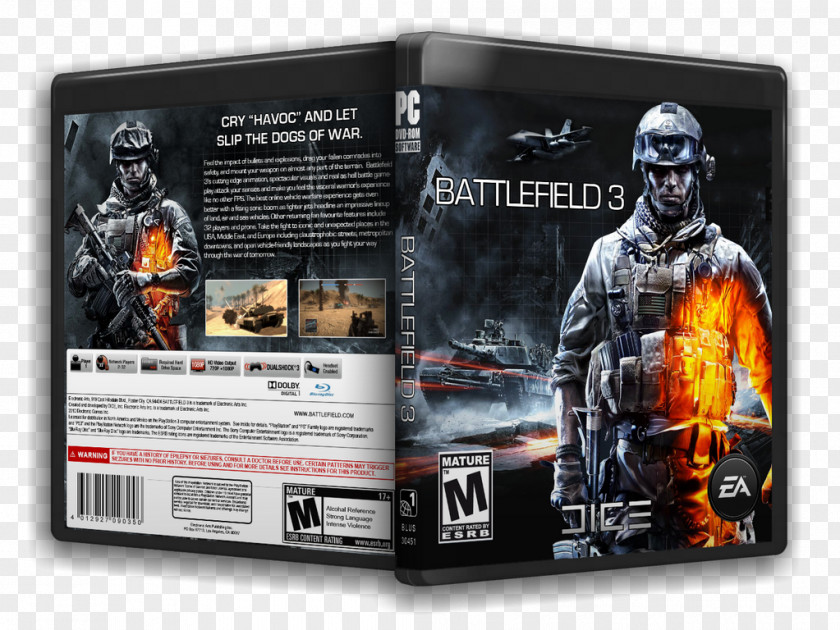 Battlefield 3 Video Game PC Samsung Brand PNG