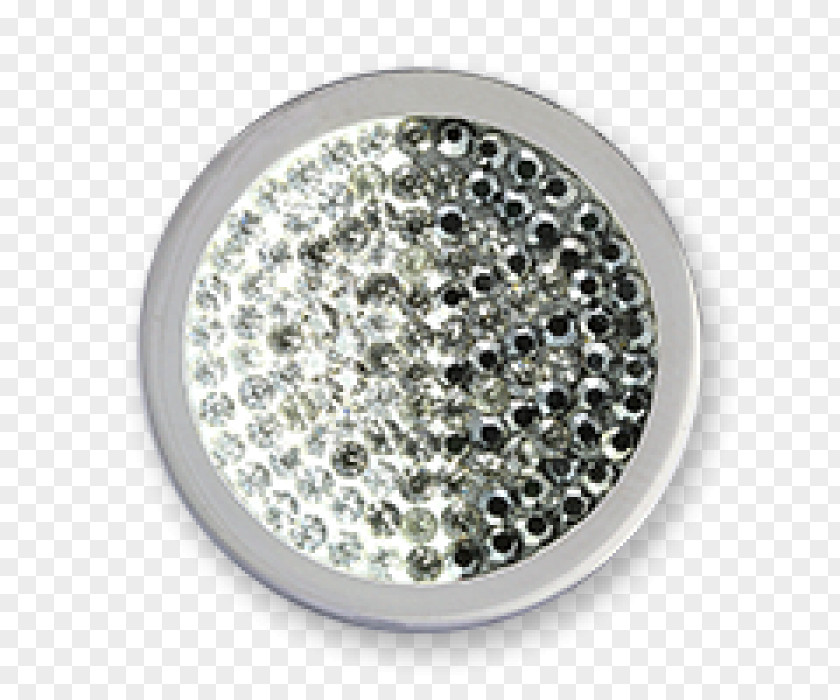 Silver Delhi Daredevils Swarovski AG Coin Diamond PNG