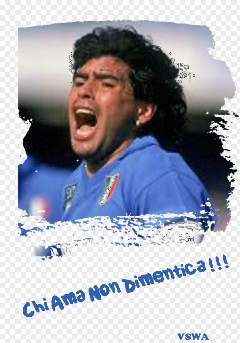 Football Diego Maradona S.S.C. Napoli Argentina National Team Serie A 1986 FIFA World Cup PNG