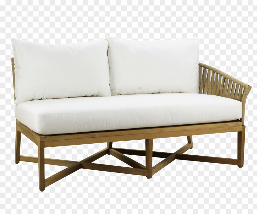 Wood Sofa Bed Loveseat Frame Couch Sunlounger PNG