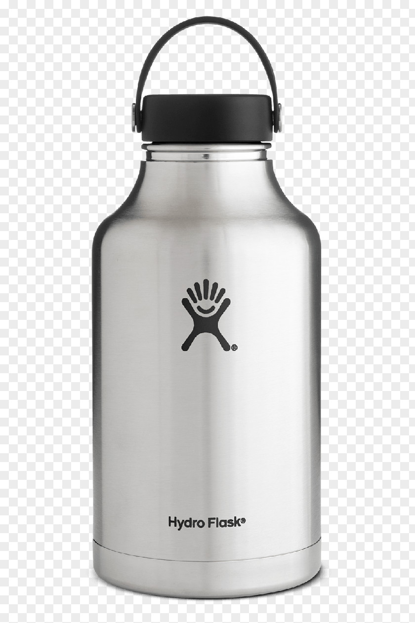 Bottle Water Bottles Hydro Flask Beer Growler 1.9l Wide Mouth Stainless Steel PNG