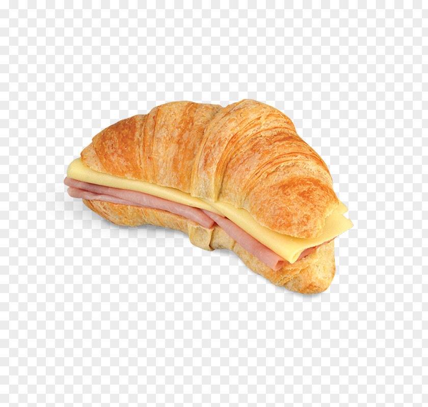 Croissant Breakfast Sandwich Menu Ham And Cheese PNG