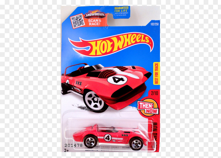 Hot Wheels Race Off Model Car Die-cast Toy 1:64 Scale Chevrolet Corvette Convertible PNG