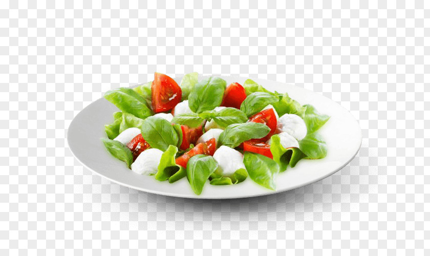Pizza Spinach Salad Greek Caprese PNG