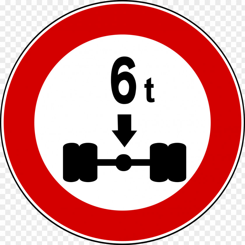 Road Traffic Sign Axle Load PNG