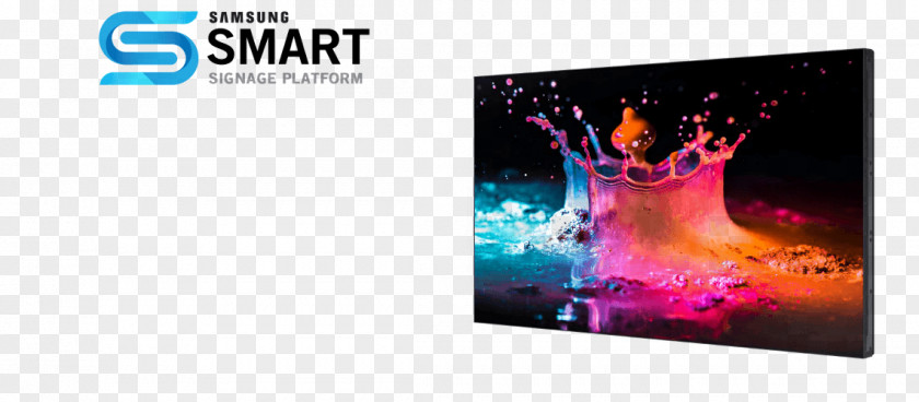 Samsung LED-backlit LCD Video Wall Digital Signs 1080p Computer Monitors PNG
