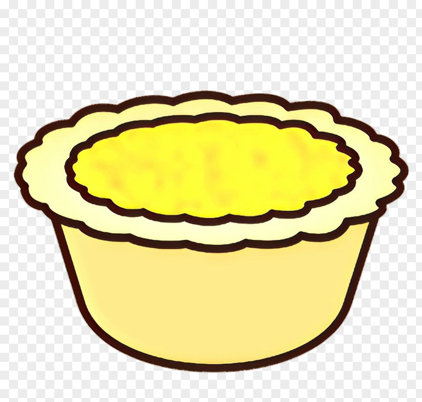 Yellow Dish Baked Goods Food Custard Tart PNG