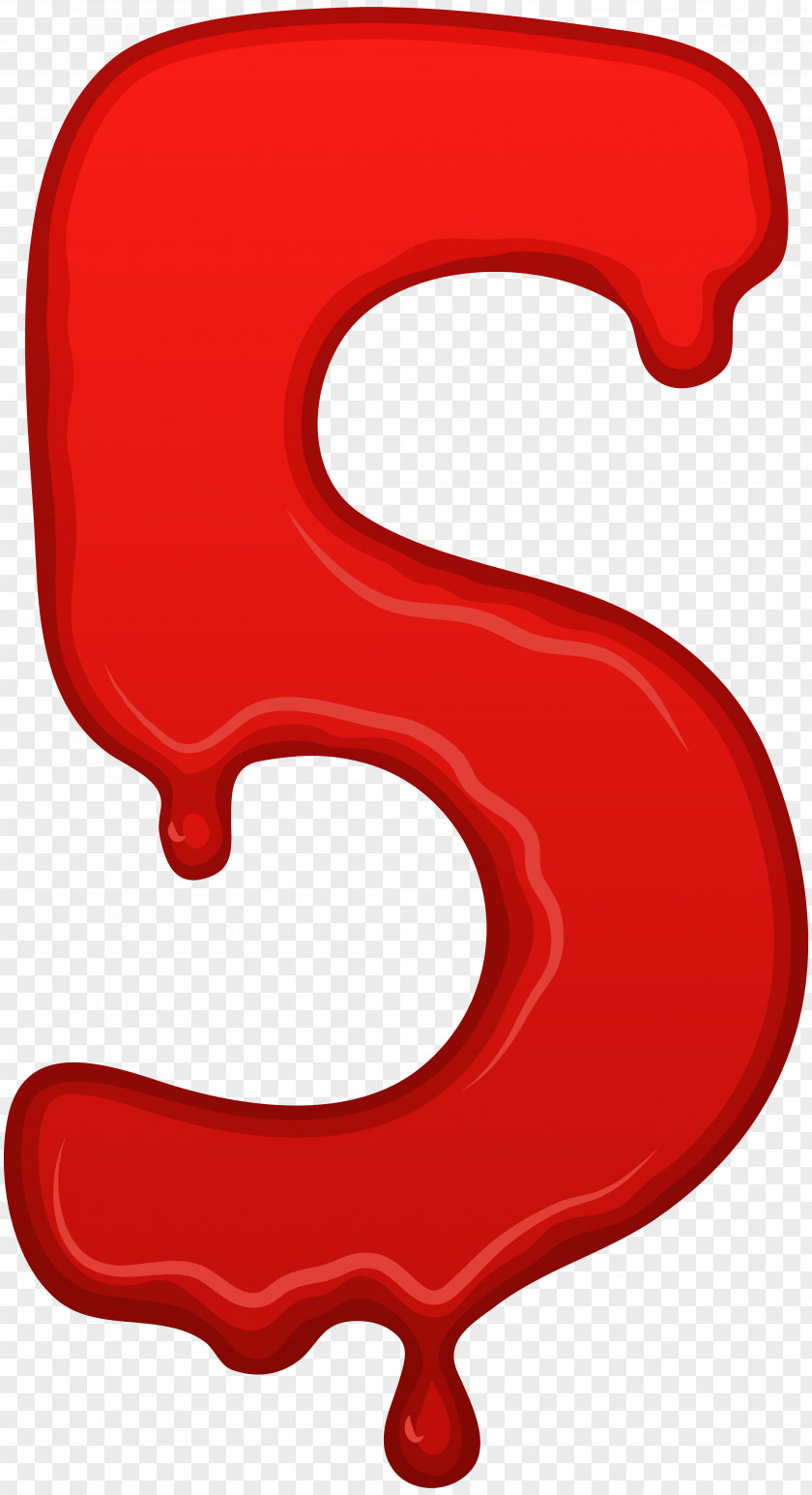 Bloody Number Five Clip Art Image Numerical Digit Decimal Numeral System Symbol PNG