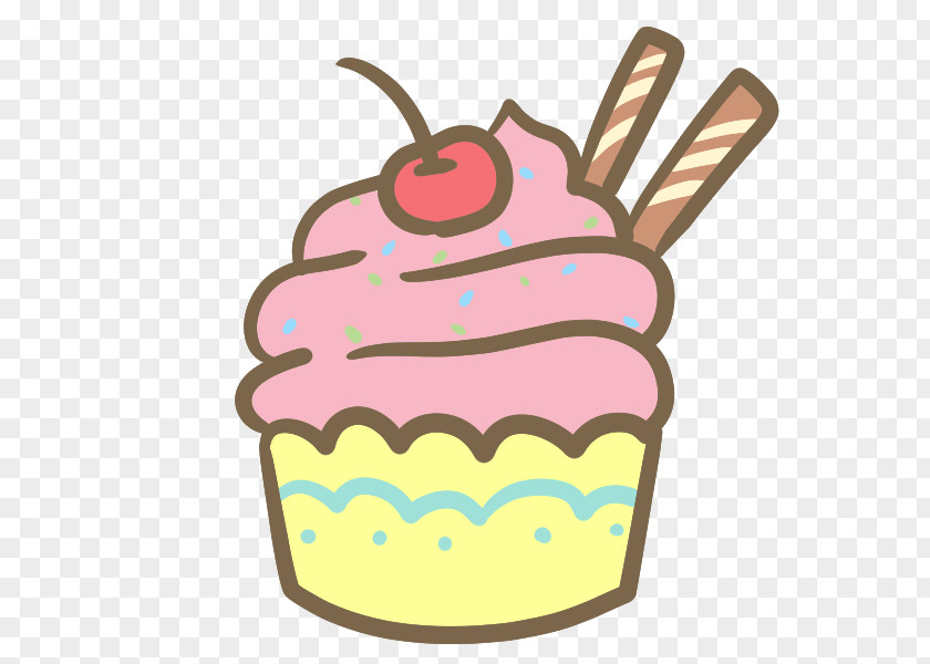Cake Cupcake Cream Chocolate Birthday PNG