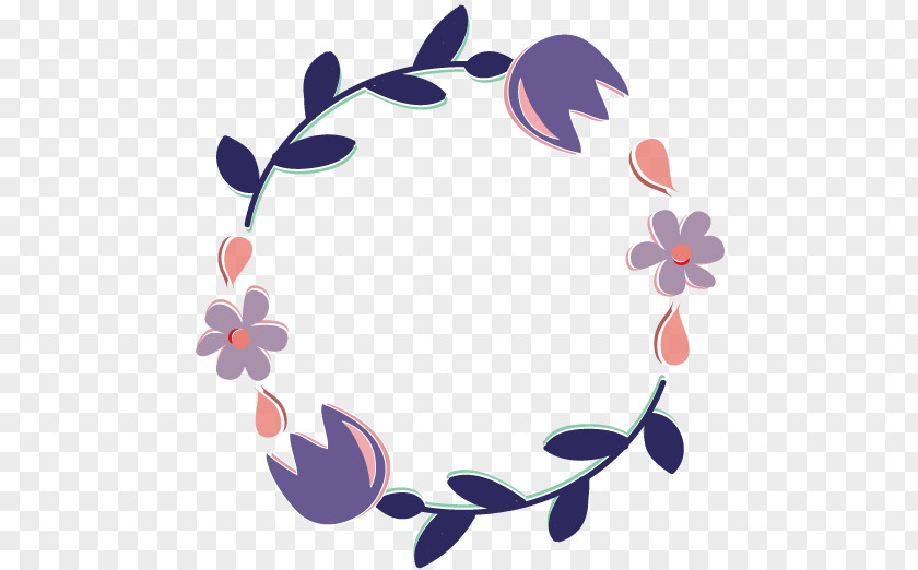 Flower Wreath Clip Art PNG