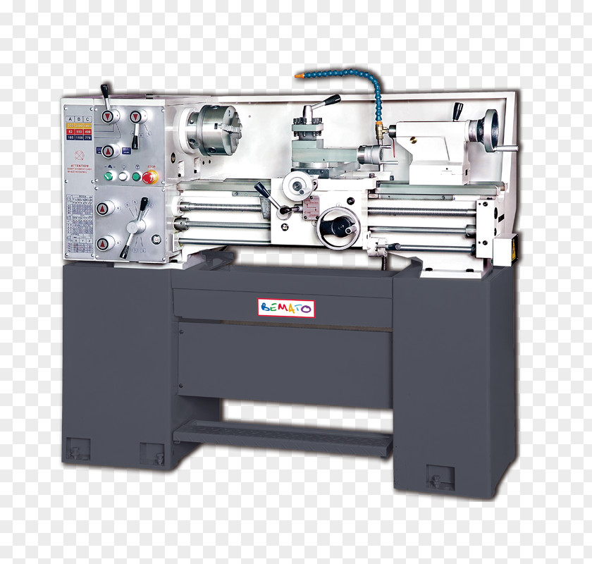 Metal Lathe Computer Numerical Control Machine PNG