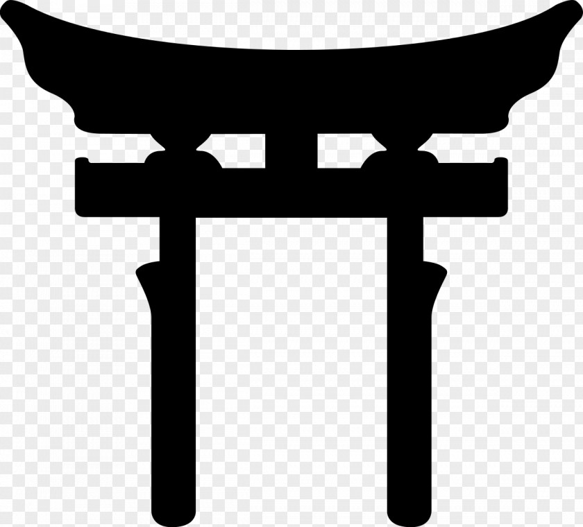 Shinto Shrine Religious Symbol Vector Graphics PNG
