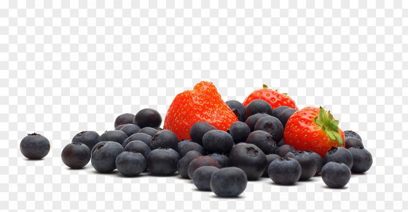 Blueberries And Strawberries Ice Cream Cocktail Strawberry Juice PNG