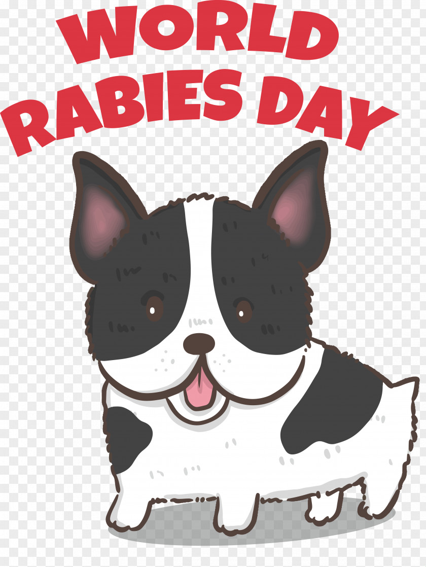 Dog World Rabies Day PNG