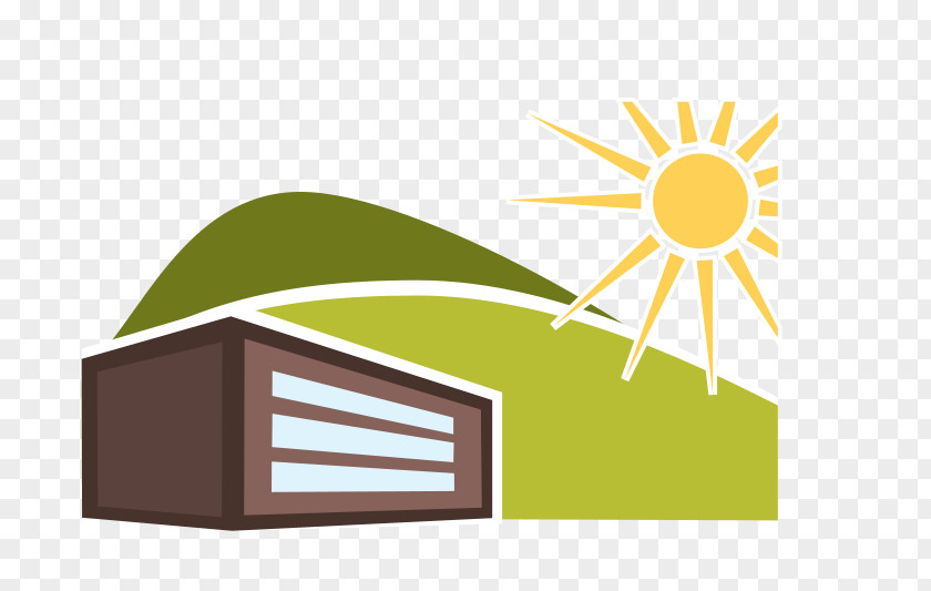 Hillside House Clip Art PNG