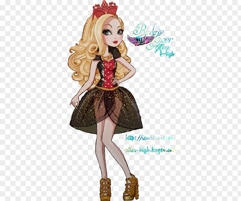 Snow White Ever After High Legacy Day Apple Doll PNG