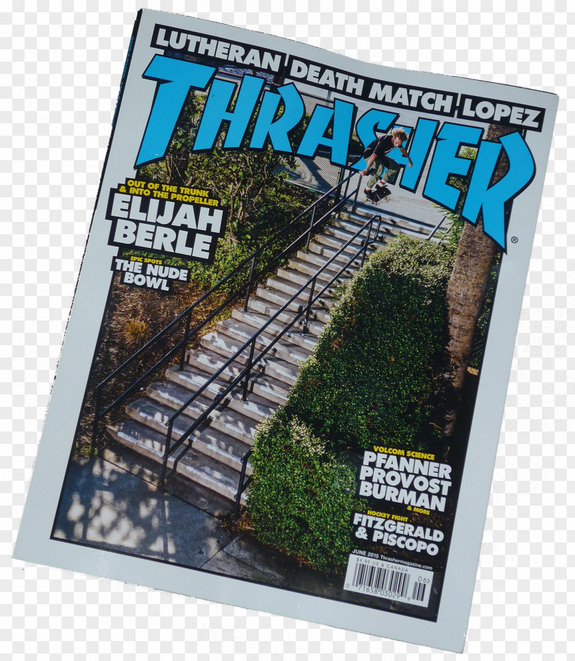 Thrash Magazine Thrasher PNG