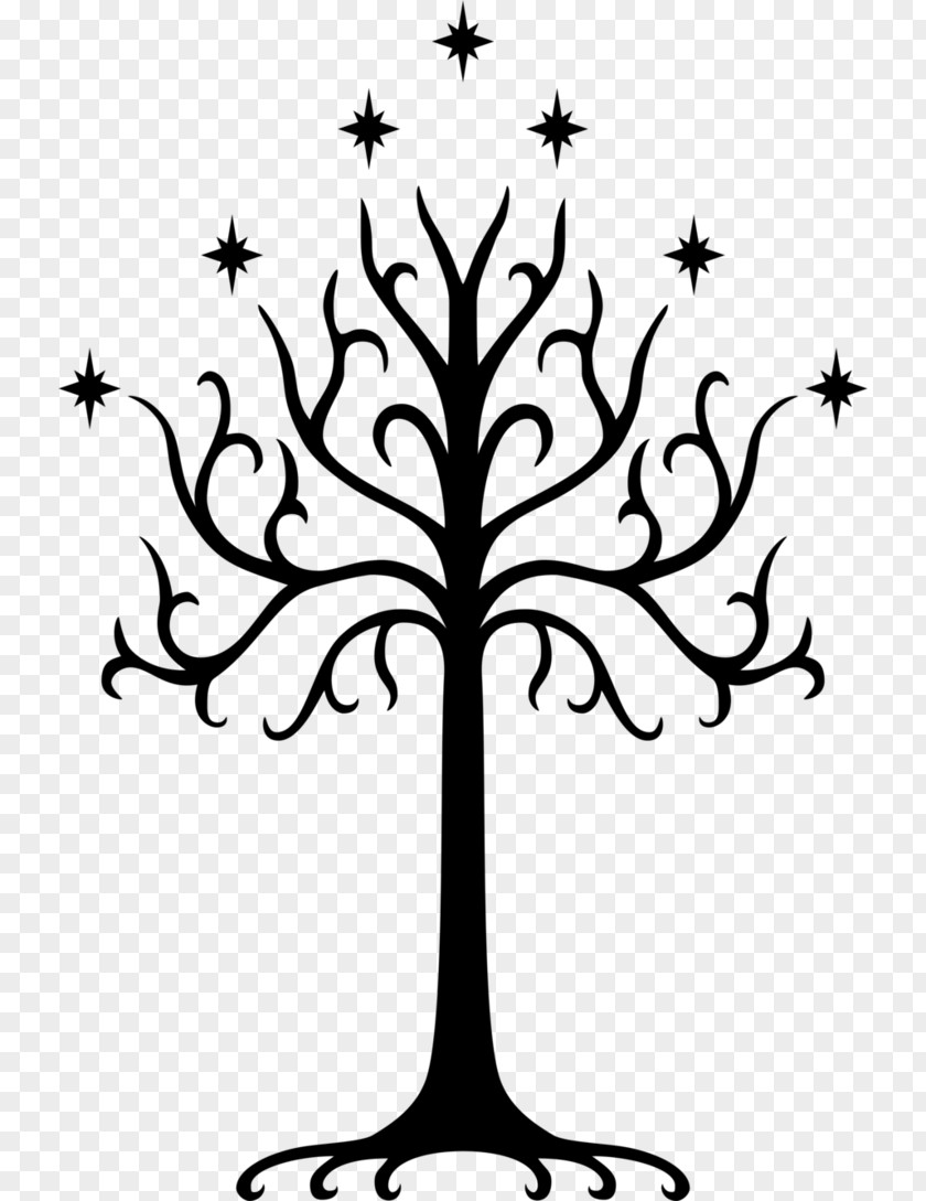 Tree Symbol The Lord Of Rings Aragorn White Gondor Arwen PNG