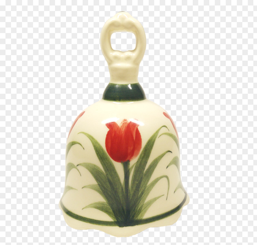 Tulip Delftware Souvenir Pottery Bag PNG