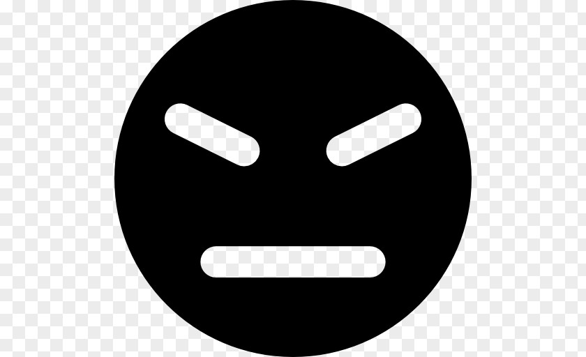 Face Emoticon Anger PNG