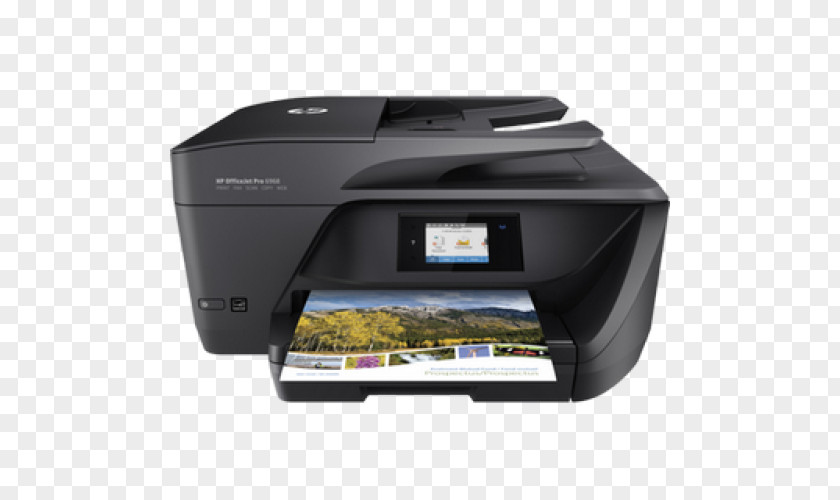 Hewlett-packard Hewlett-Packard HP Officejet Pro 6968 Multi-function Printer Inkjet Printing PNG