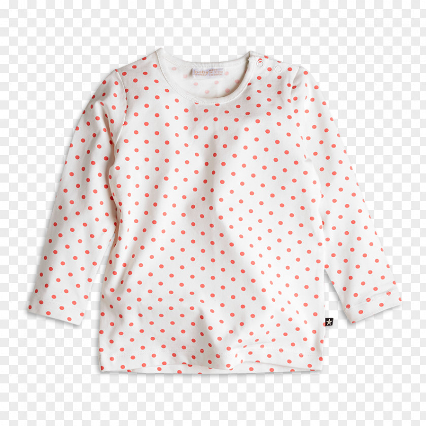 Instagram Your Coral Beauty Pajamas Polka Dot Dress Blouse Sleeve PNG
