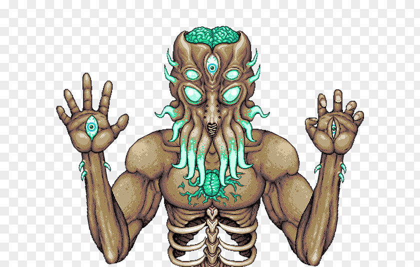 Moon Terraria Boss Lord Video Game PNG