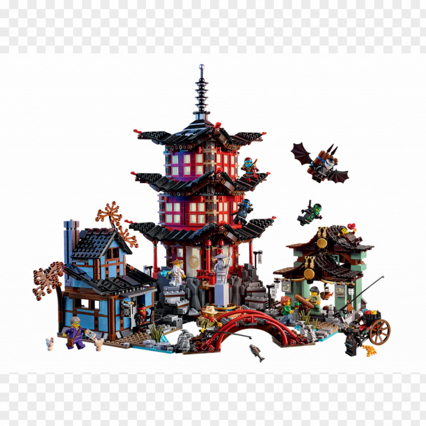 Temple Lego Ninjago Toy Minifigure Kiddiwinks LEGO Store (Forest Glade House) PNG