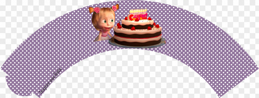 Marsha E O Urso Bear Cupcake Masha Party Birthday PNG