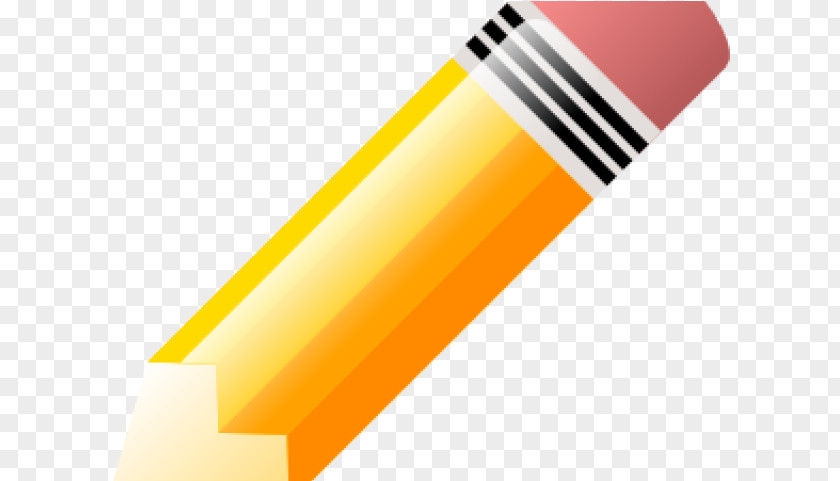 Material Property Yellow Pencil Cartoon PNG