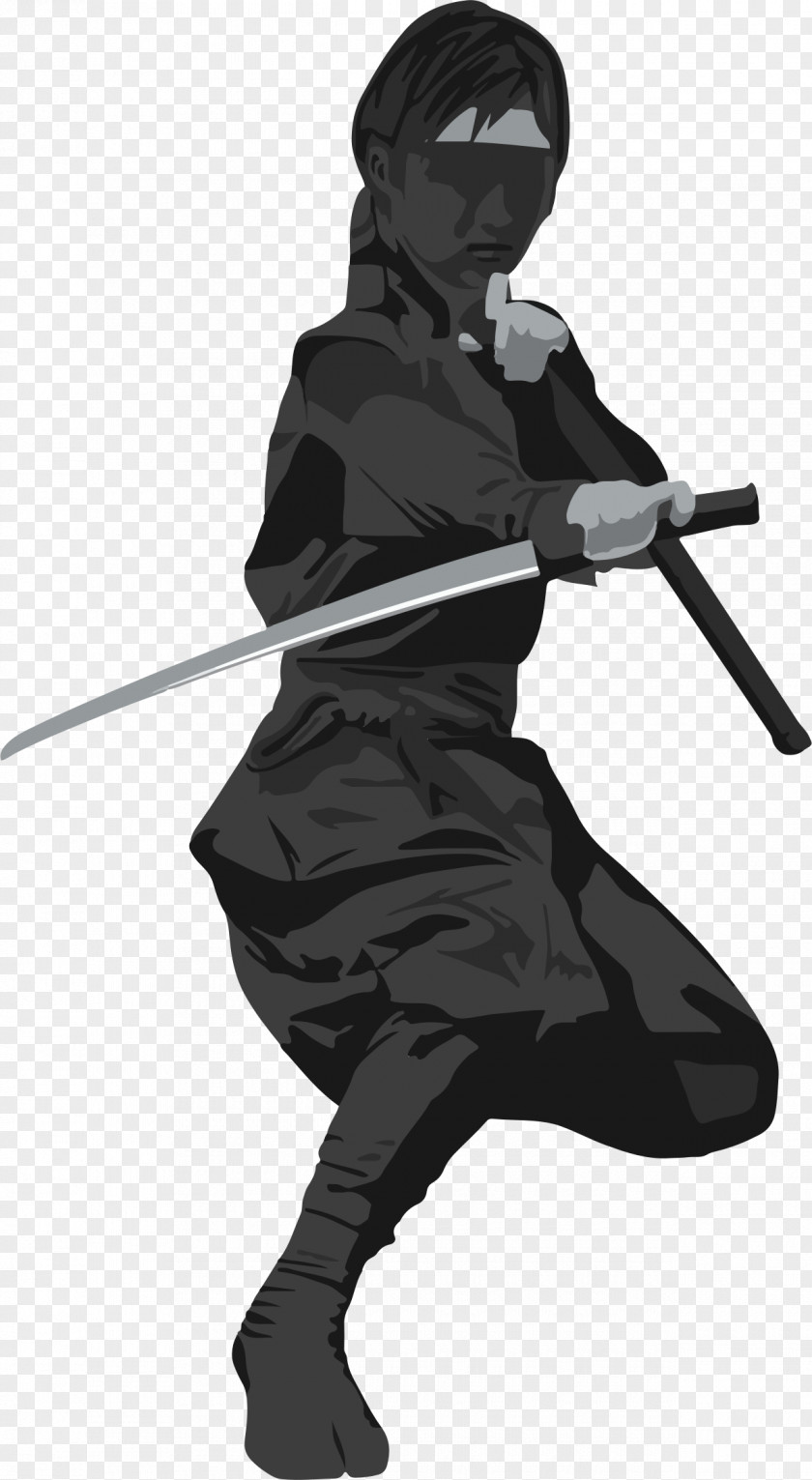 Ninja Kunoichi Clip Art PNG