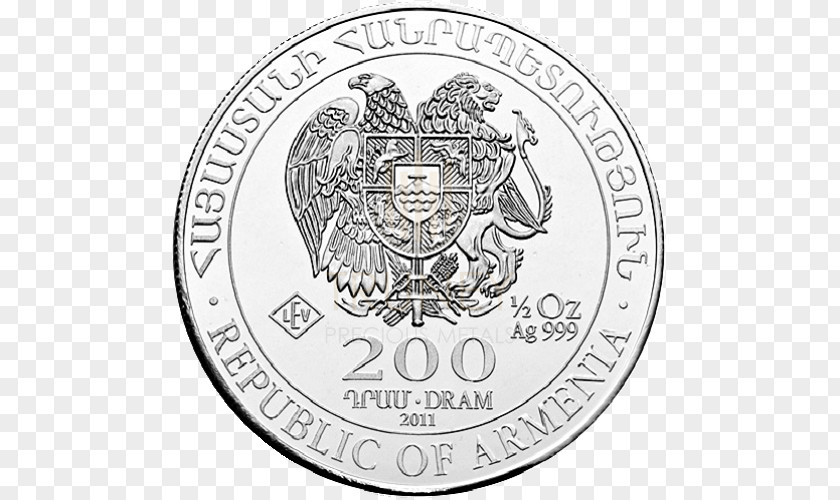 Noah's Ark Silver Coins PNG