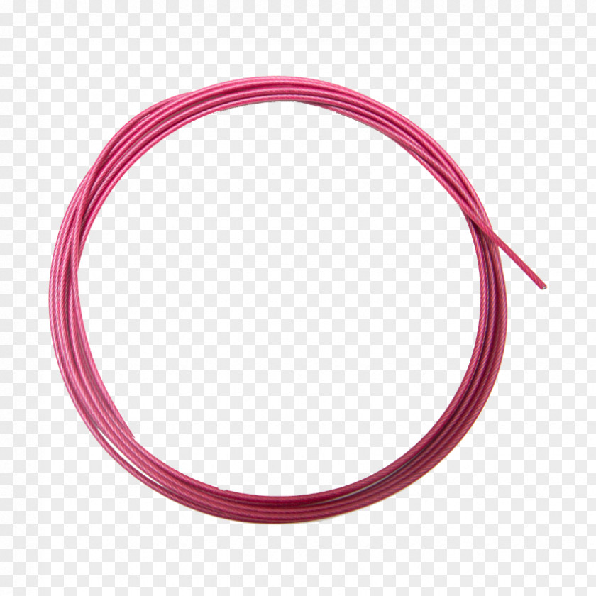 Rope Magenta Body Jewellery Circle Pink M PNG