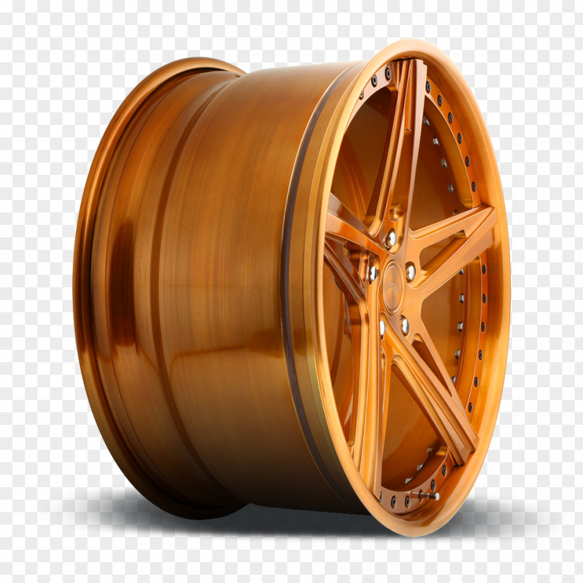 Copper Alloy Wheel Spoke PNG
