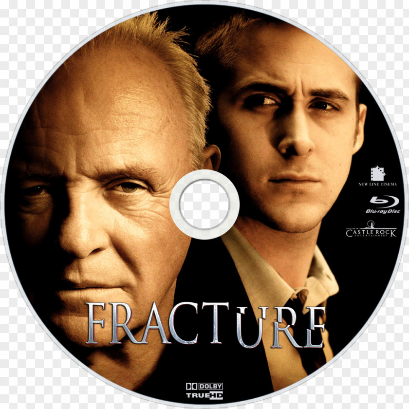 Ryan Gosling Fracture Anthony Hopkins Blu-ray Disc Film PNG