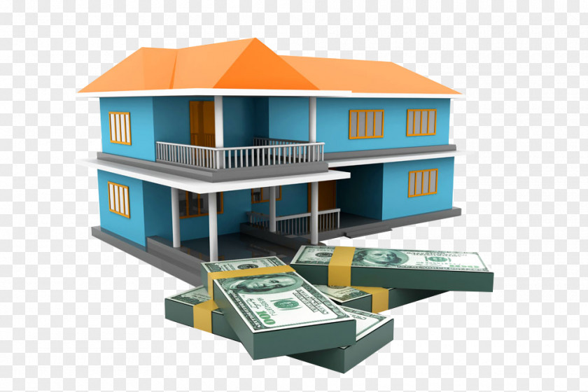 Small House And Dollar Real Estate Investing Agent Investment PNG